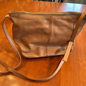 Leather crossbody